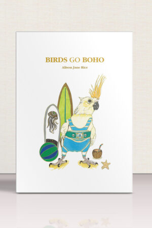 Birds Go Boho – Soft Cover Artist Edition_Low in stock